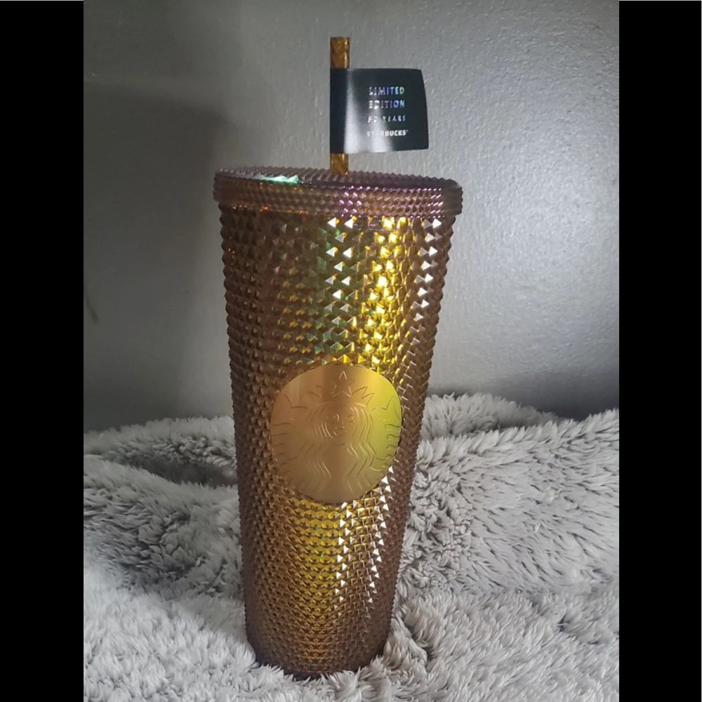 50th anniversary Starbucks Honey studded tumbler